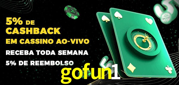 Promoções do cassino ao Vivo gofun1